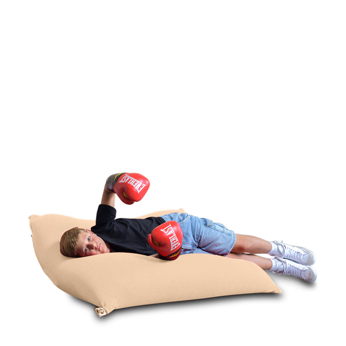 פוף מרובע גדול בעיצוב אלגנטי