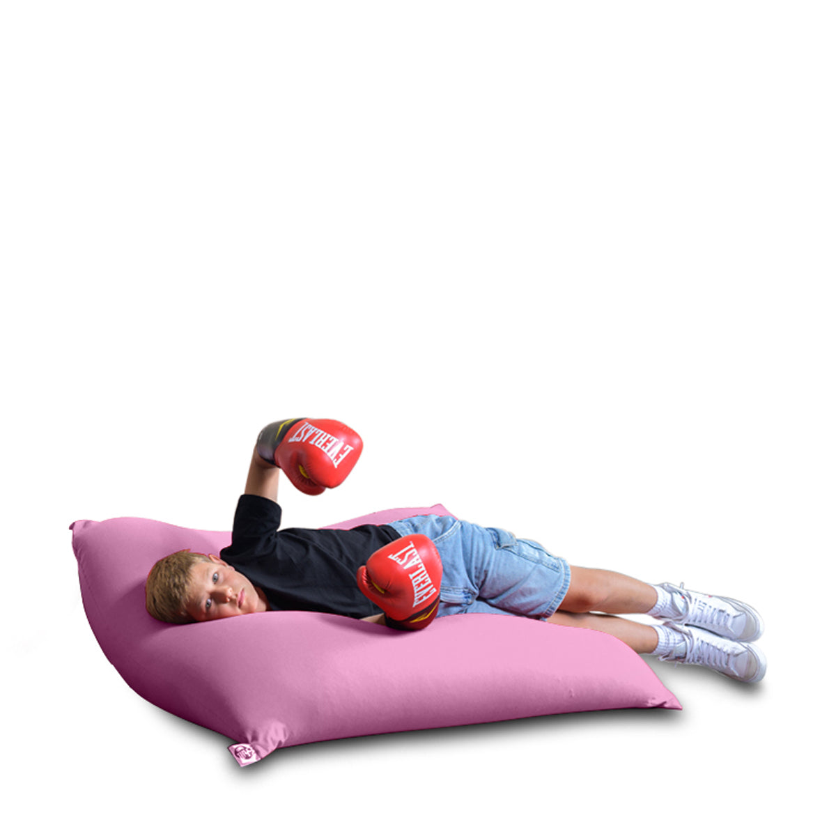 פוף מרובע גדול בצבע סגול