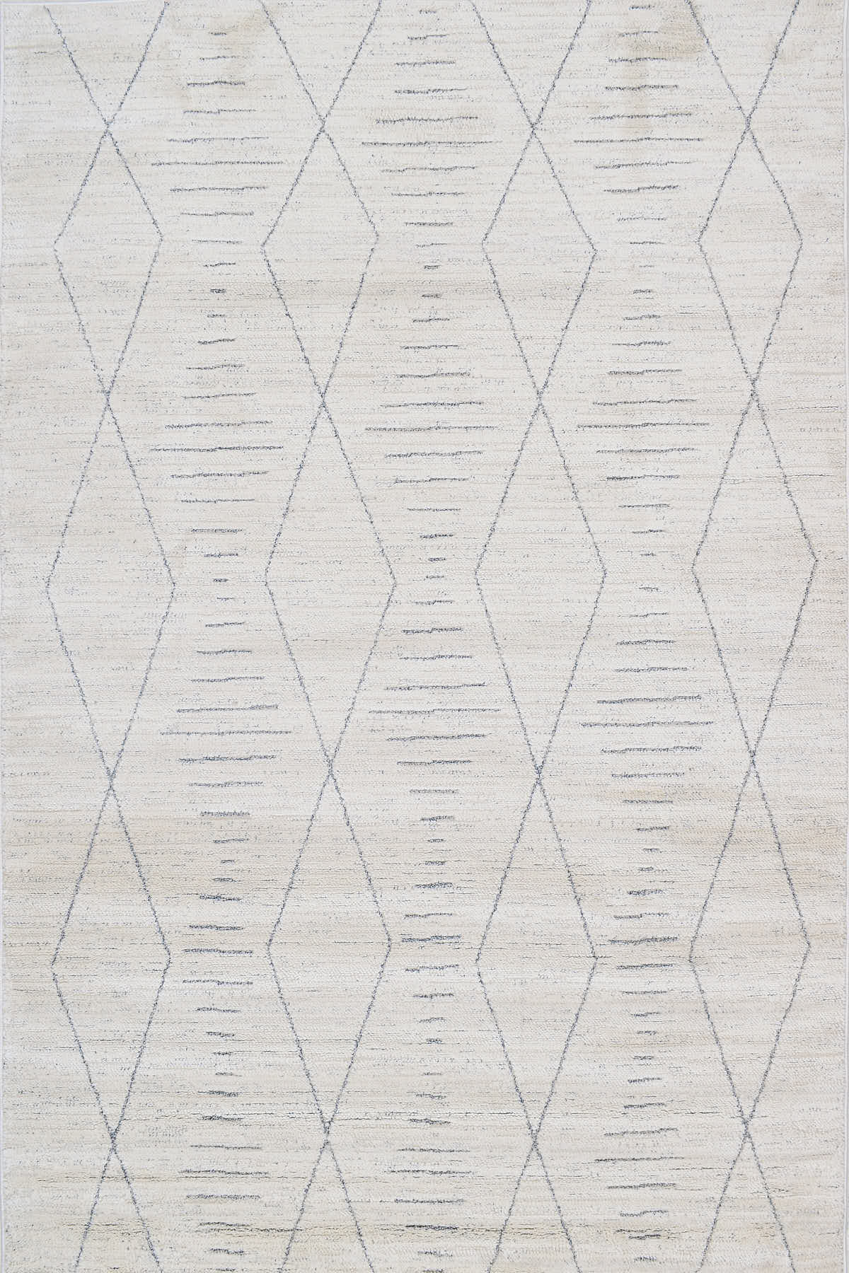 שטיח נורד לוקס לבן CMT02