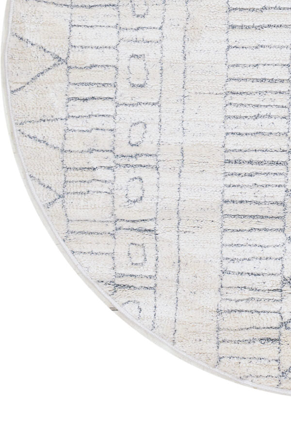 שטיח בוהו טרייבל עגול CMT03