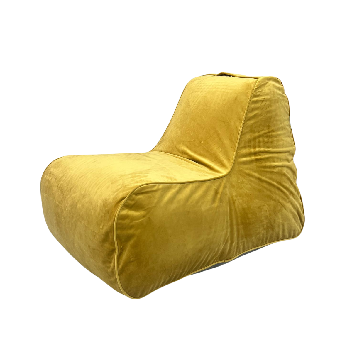 פוף כורסא מבד קטיפה לימה