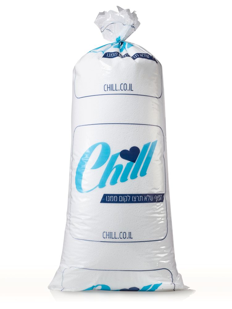 שק קלקר למילוי פופים - 1 ק"ג