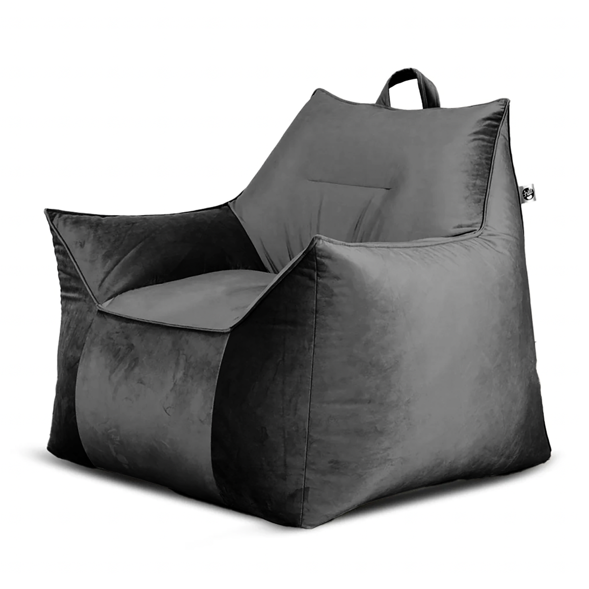 ספת פוף מבד קטיפה נעים