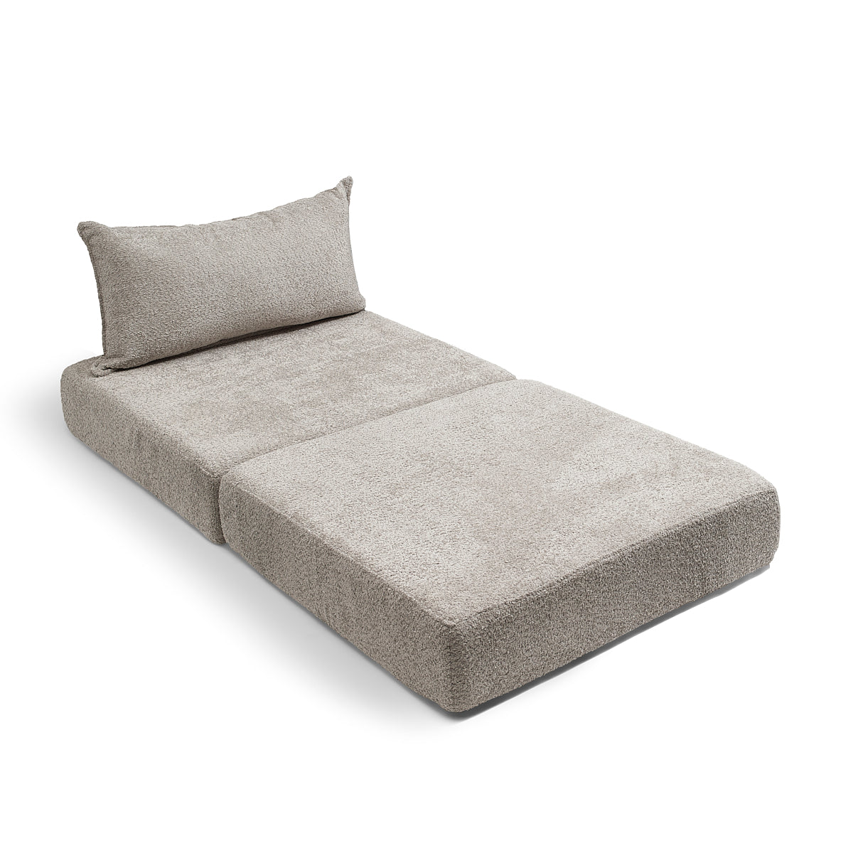 כורסא נפתחת מבד בוקלה