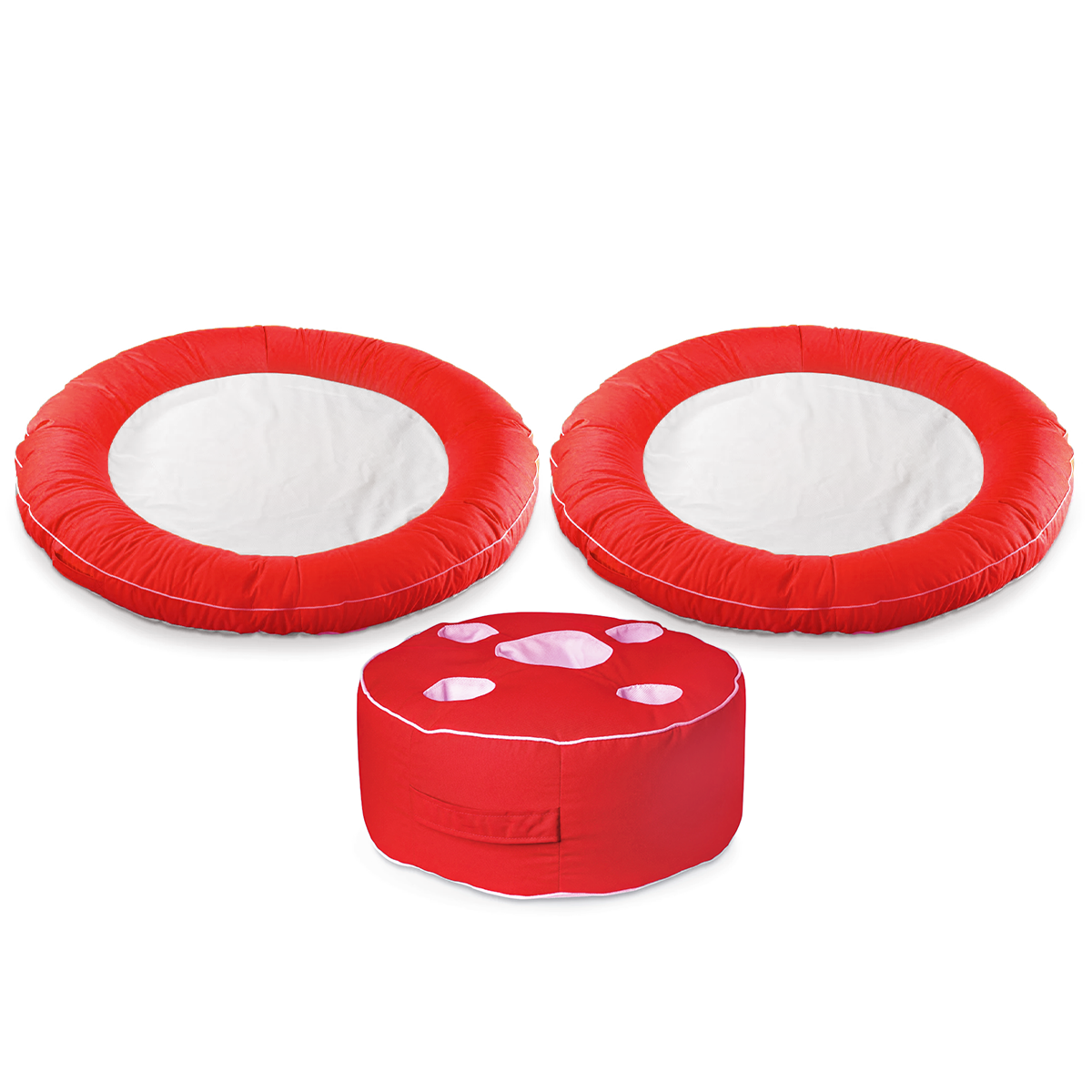 סט אבובים זוגיים ומגש צף לבריכה