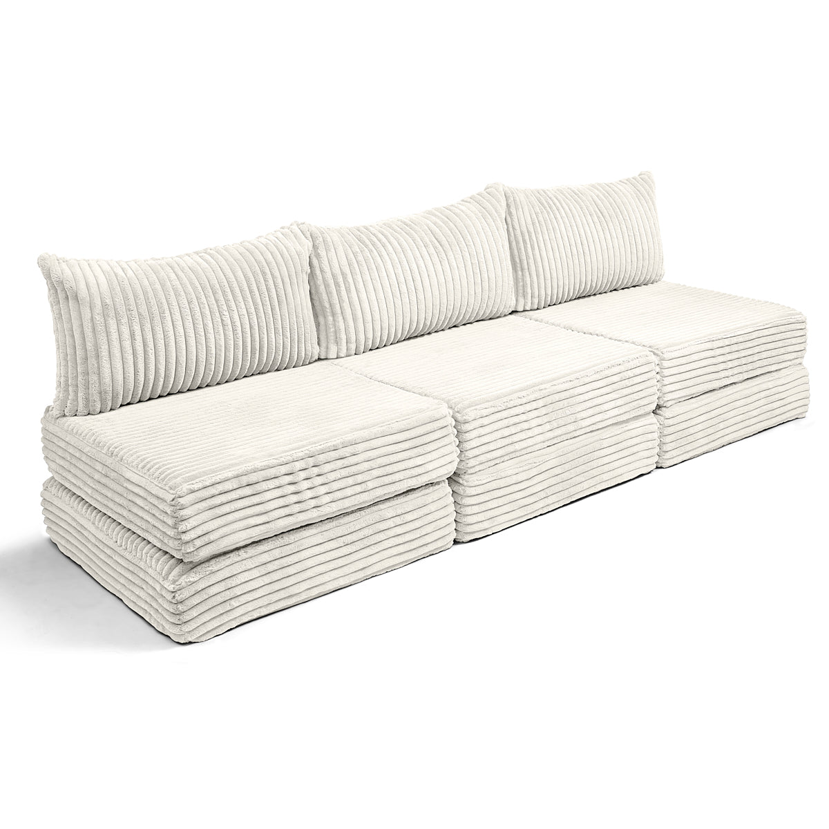 ספה מבד קורדרוי לסלון