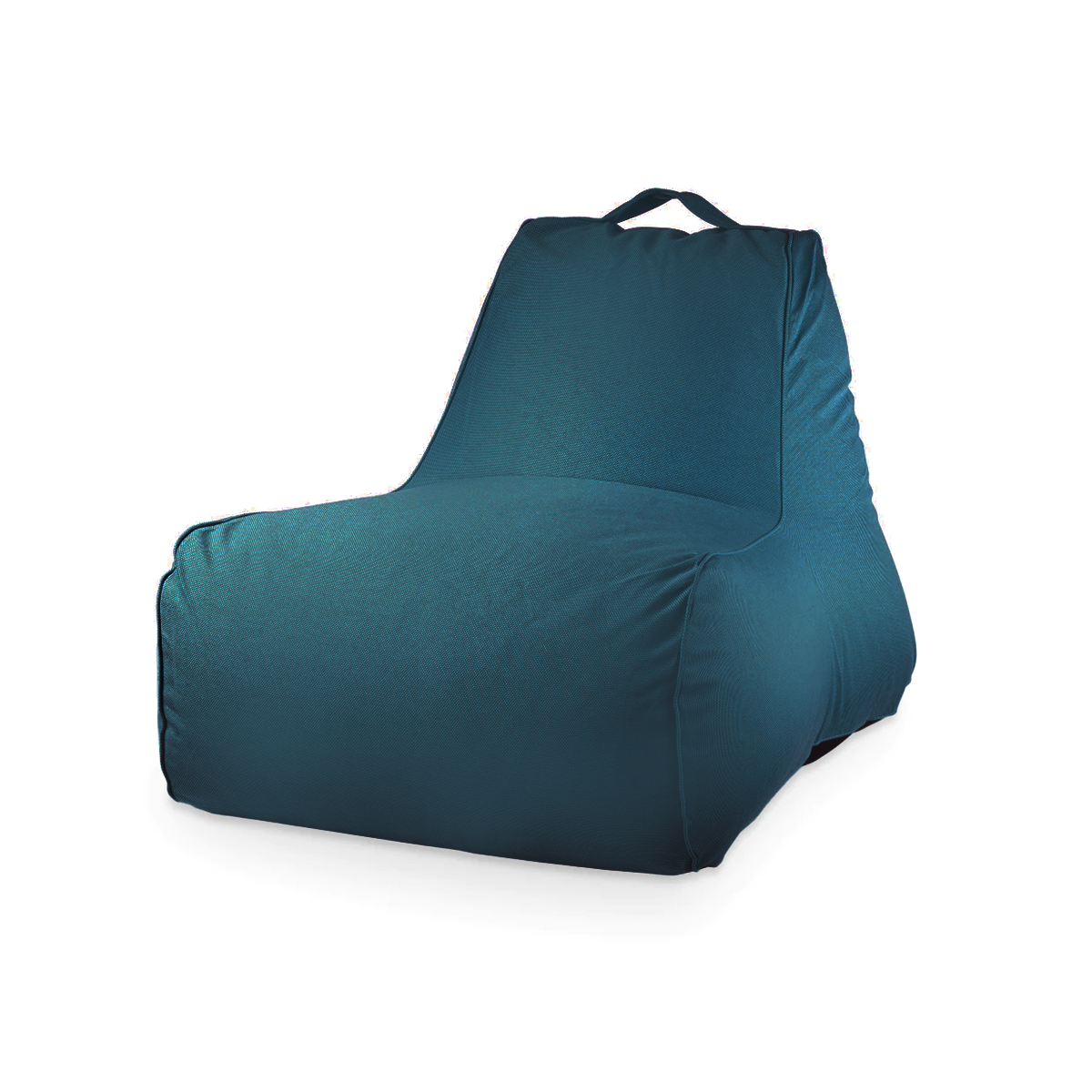 פוף כורסא מבד קטיפה ירוק