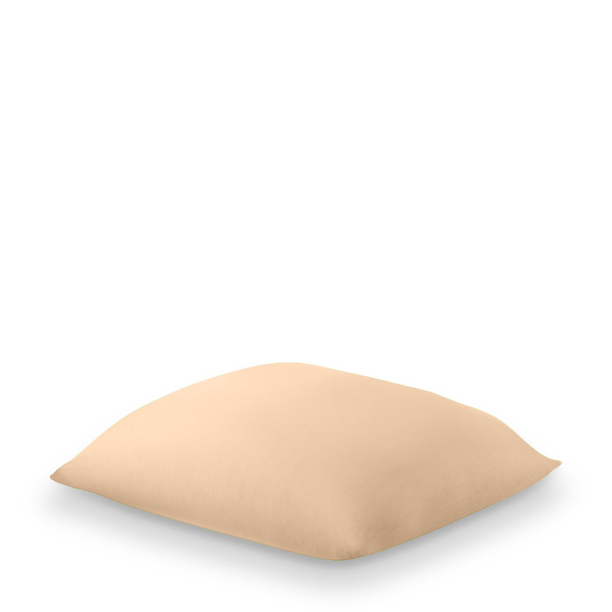 פוף מרובע גדול - צבע שמנת