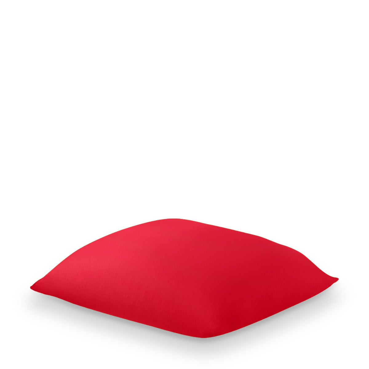 פוף מרובע בצבע אדום