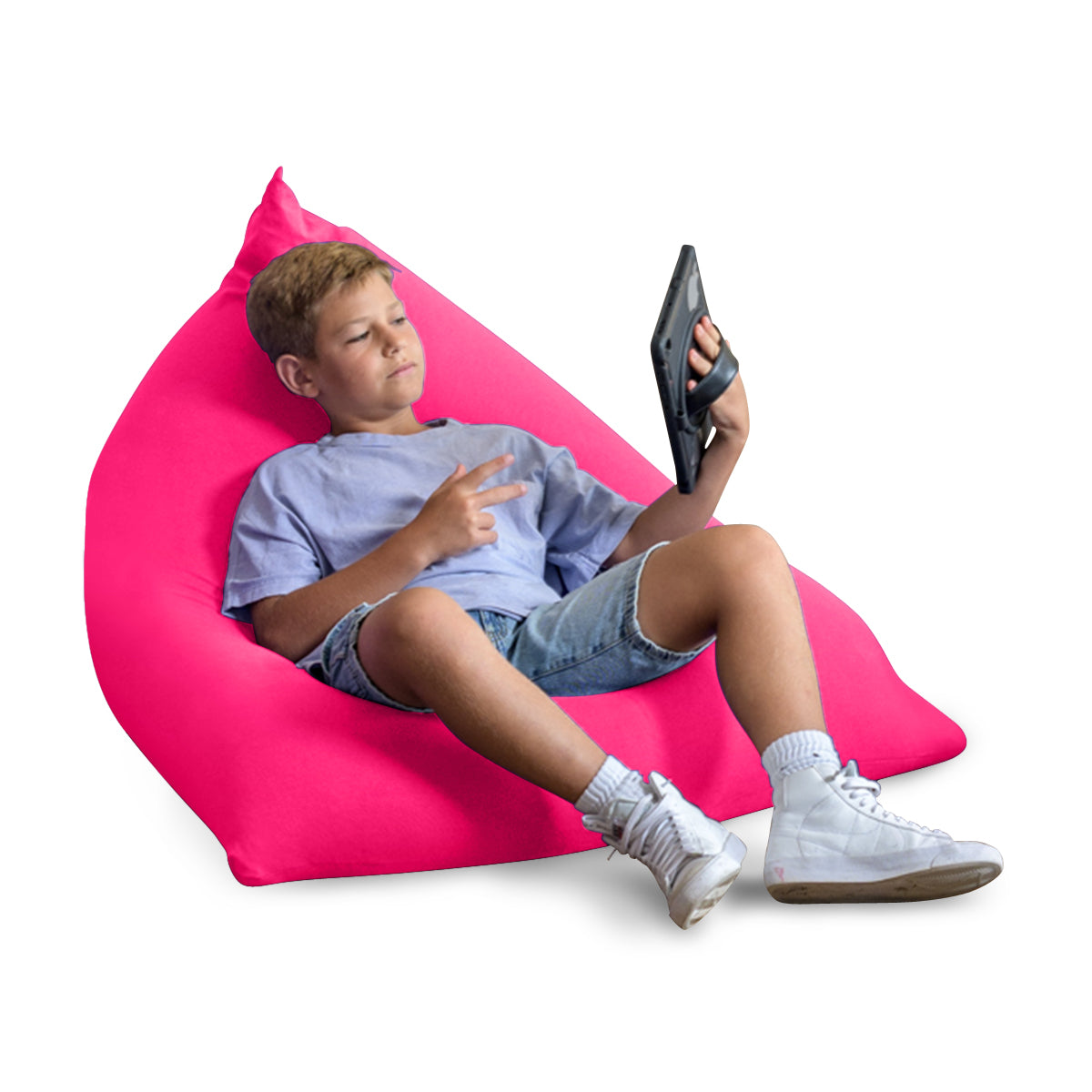 פוף שפיץ ורוד לילדים