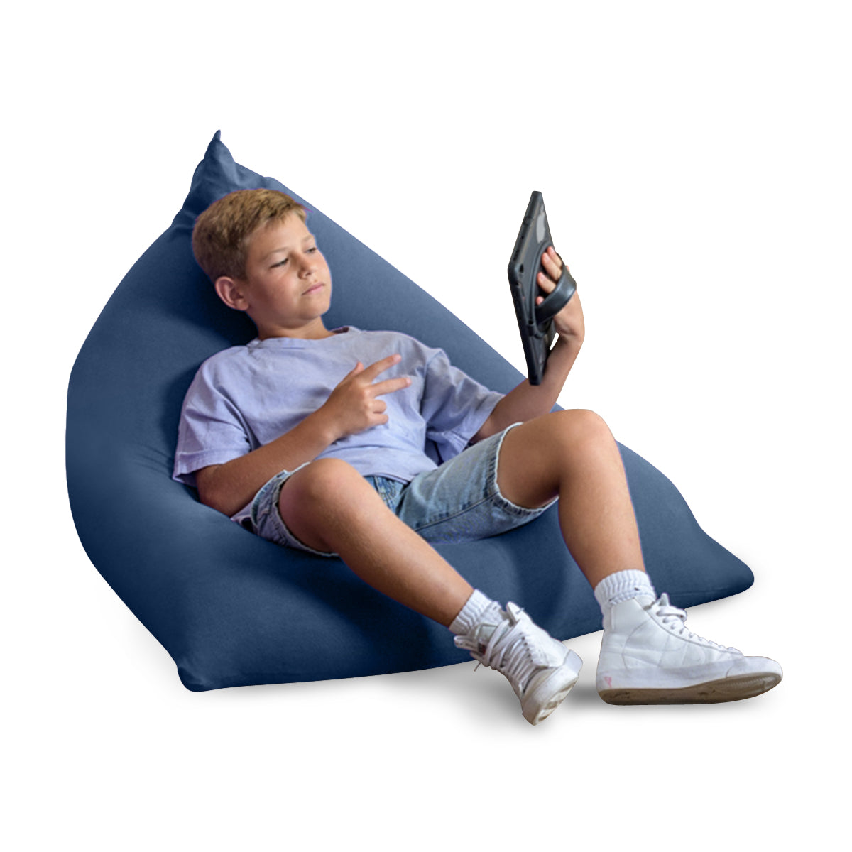 פוף שפיץ כחול