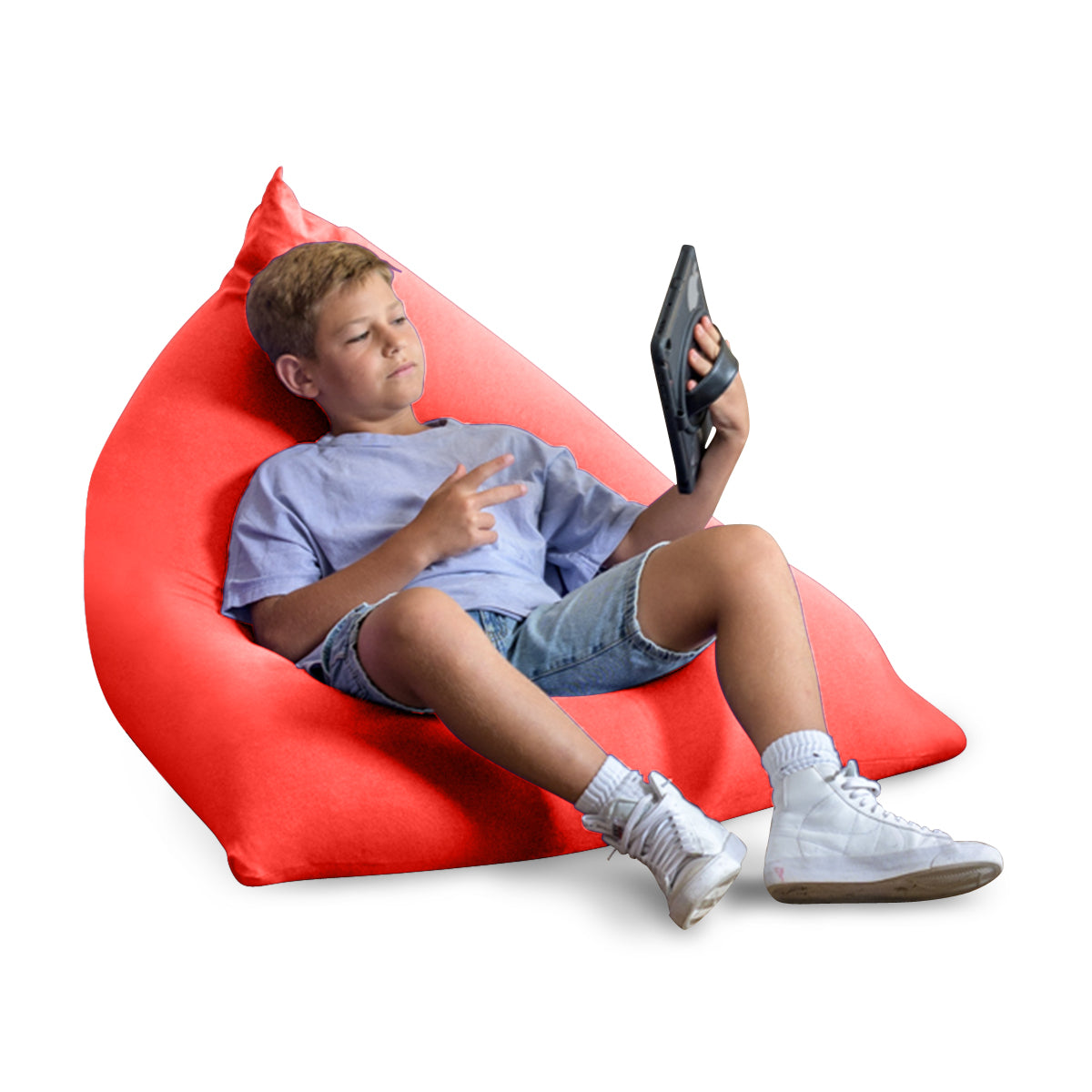 פוף שפיץ אדום לילדים