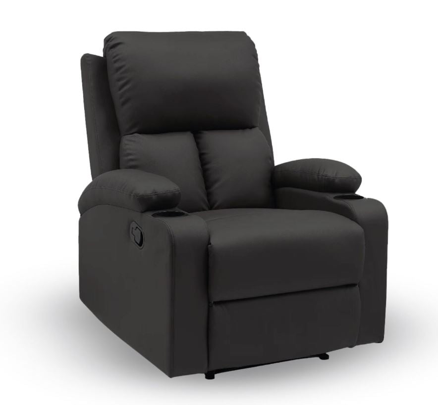 כורסת טלוויזיה שחורה