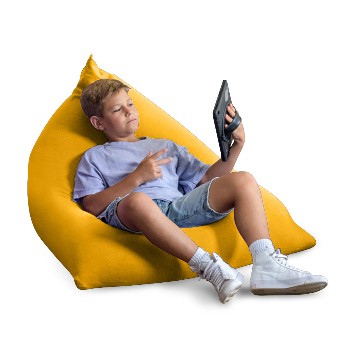 פוף שפיץ מבד ליקרה