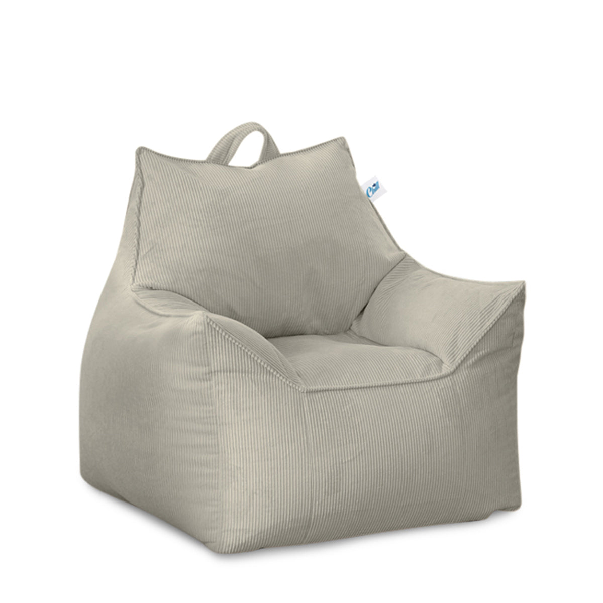 פוף כורסא לילדים מבד קורדרוי דגם ג'יימס