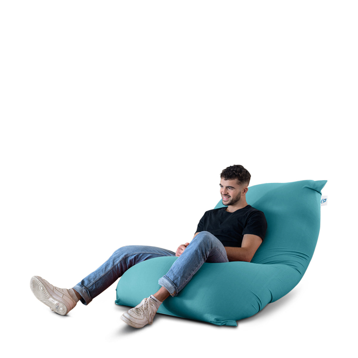 פוף ענק כורסא טורקיז