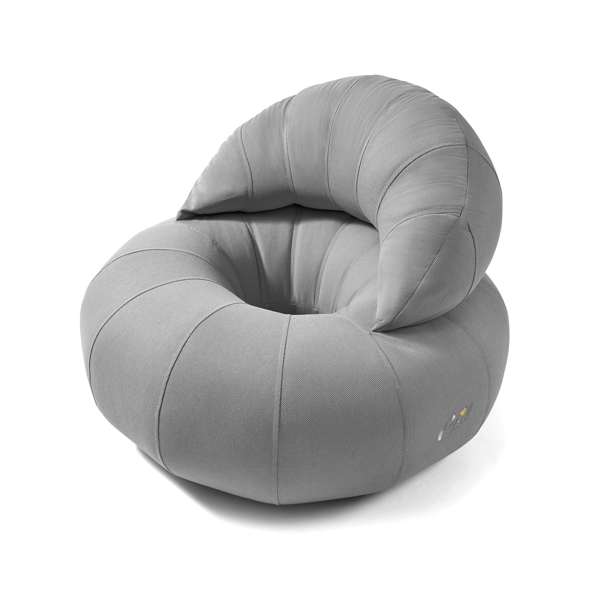כורסא המתאימה לתנאי חוץ - צבע אפור