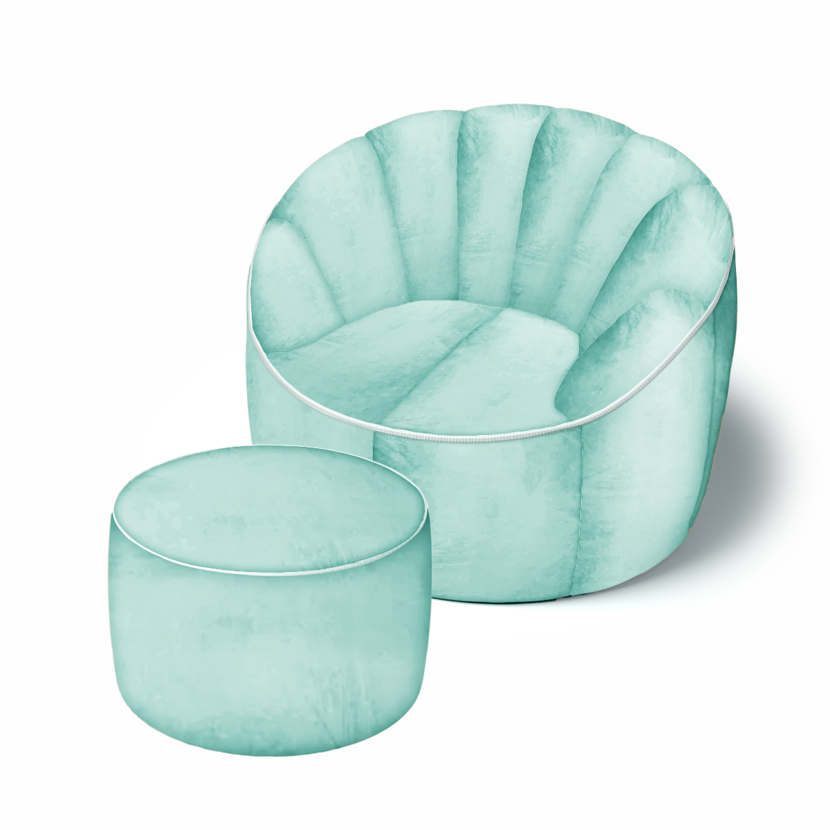 כורסא מבד קטיפה