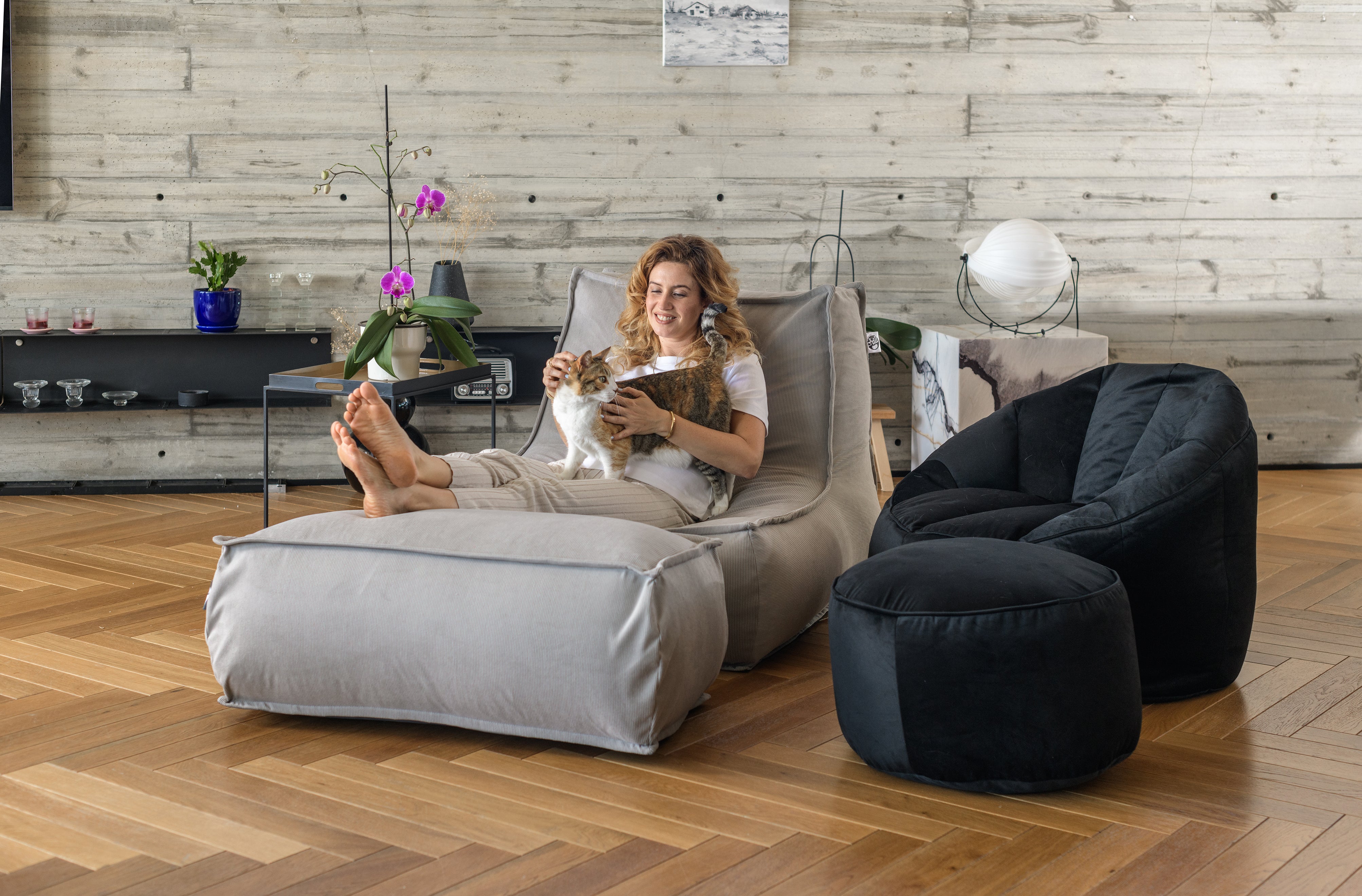 פופים לישיבה מבית צ'יל פופים