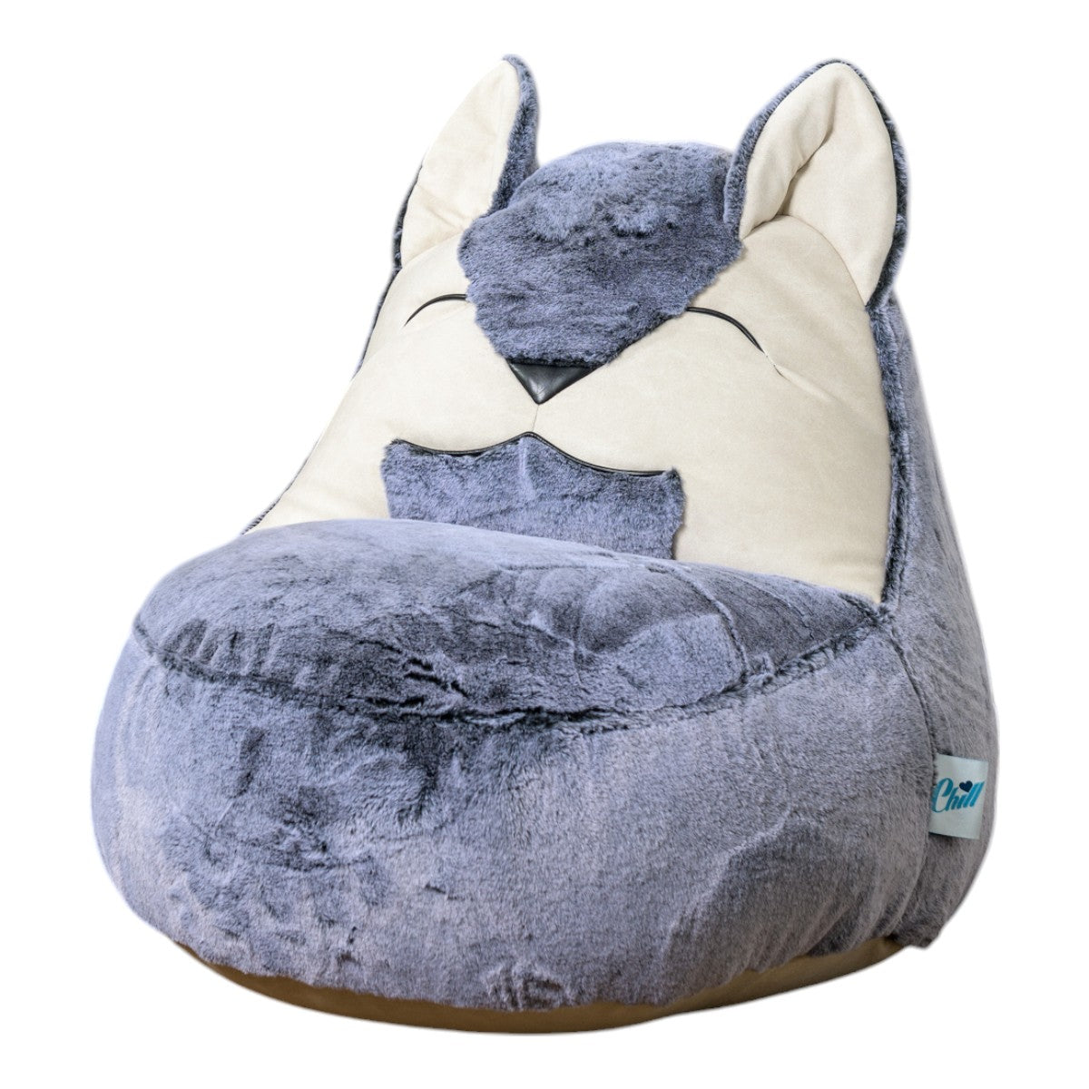 פוף חיות מבד קטיפה