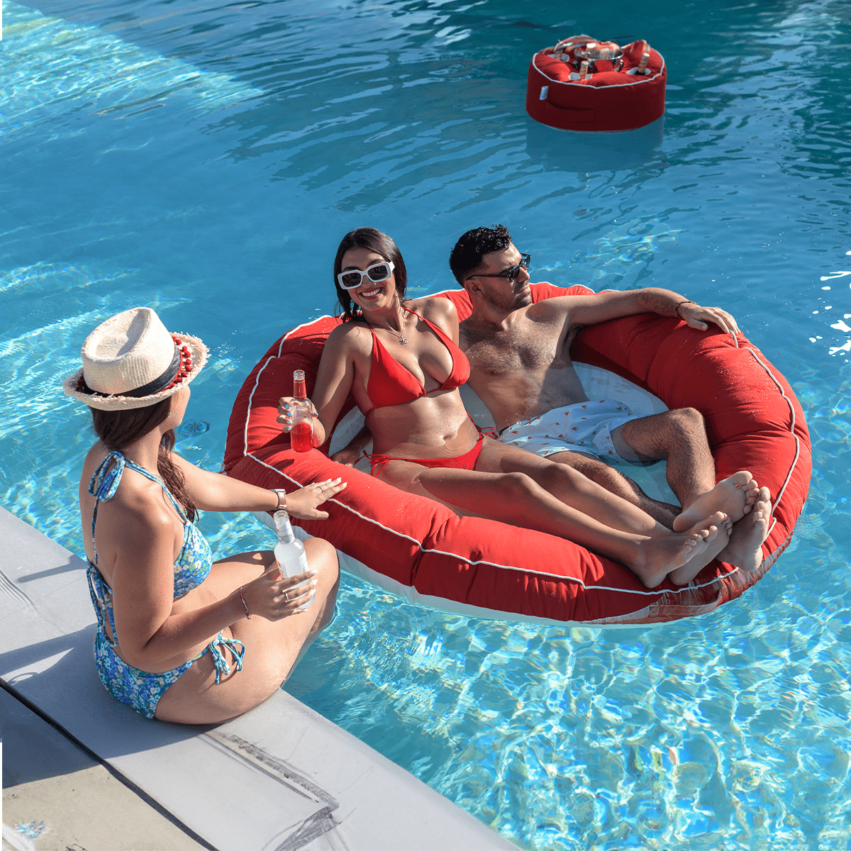 אבוב זוגי צף לבריכה Ø160