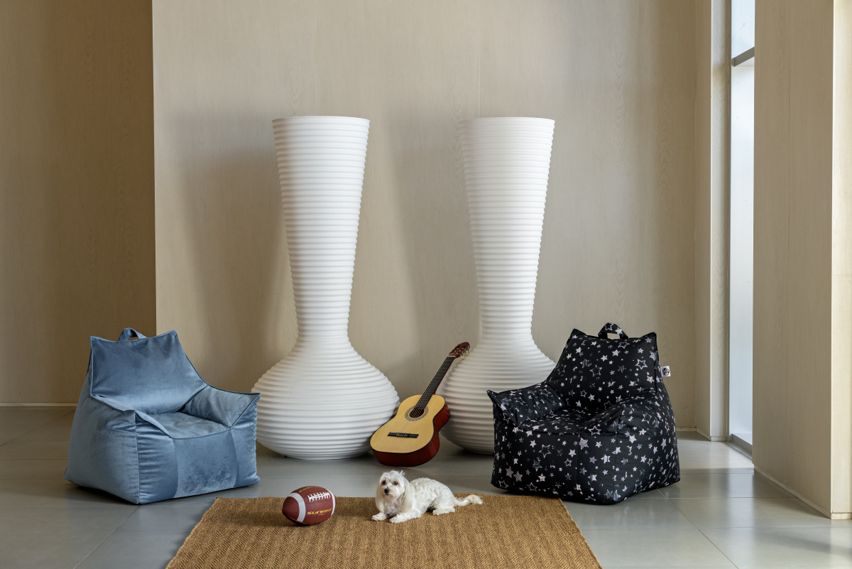 פוף כורסא קטיפה לחדר ילדים