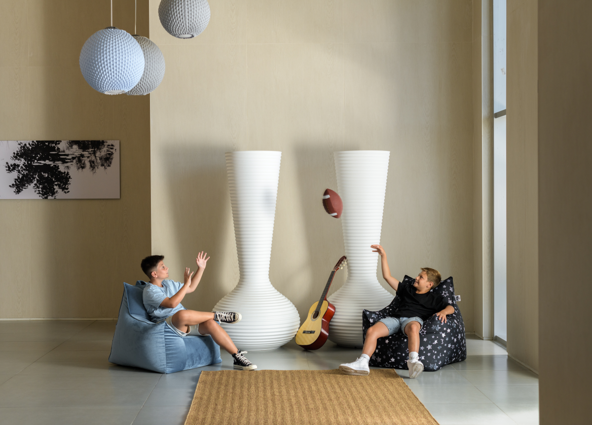 כורסת פוף מעוצבת לילדים