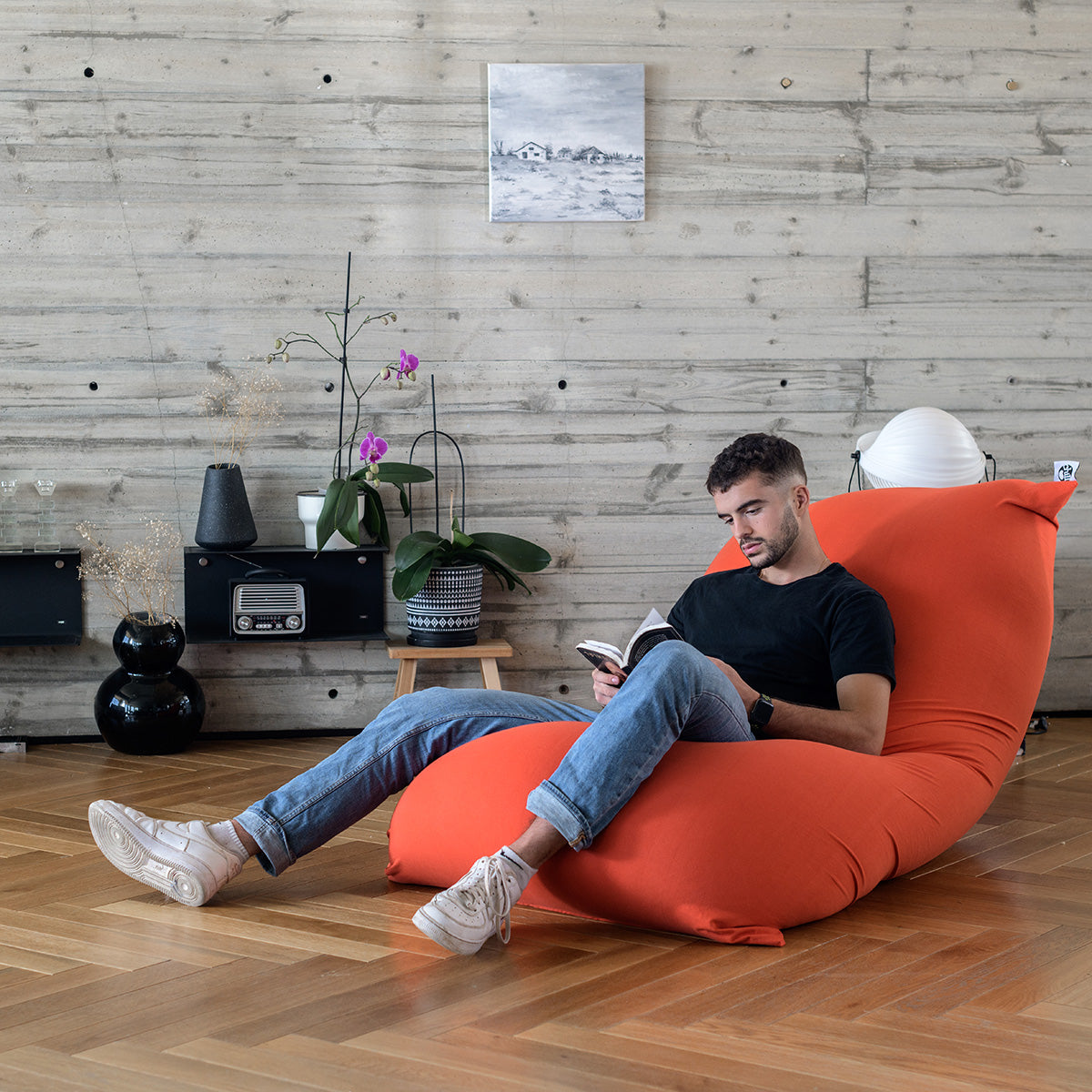 כרית פוף ענקית לישיבה