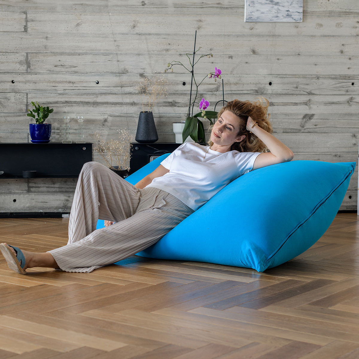 פוף גדול לסלון