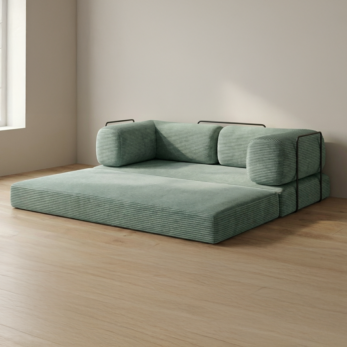 ספת צ'יל לאונג' קורדרוי מודגש