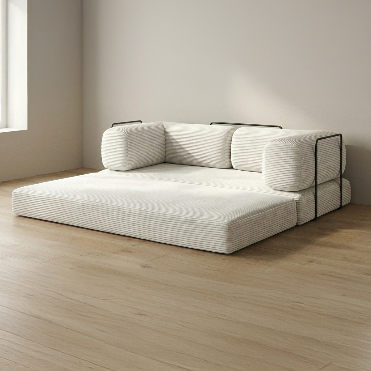 ספת צ'יל לאונג' קורדרוי מודגש