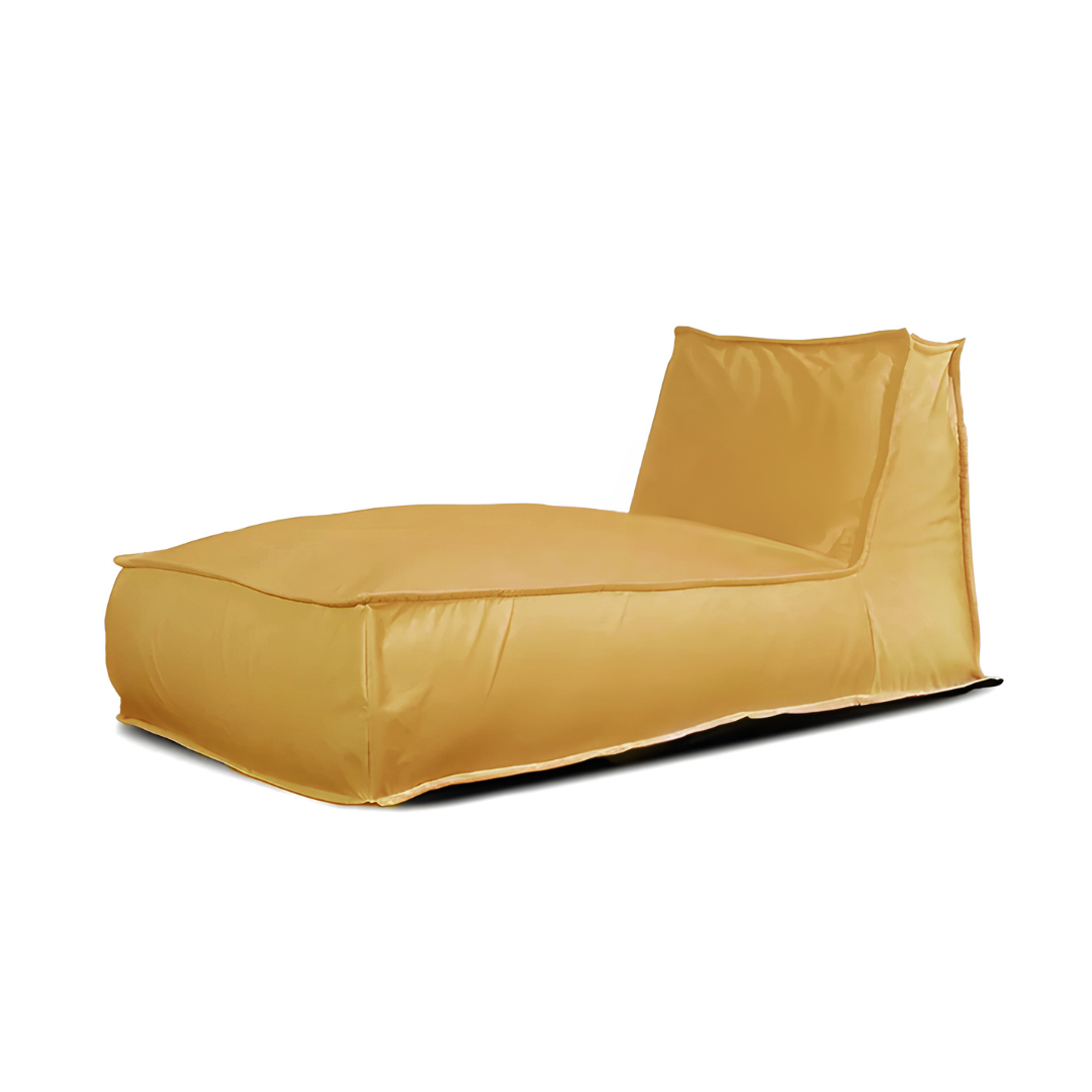 פוף כורסא צהוב