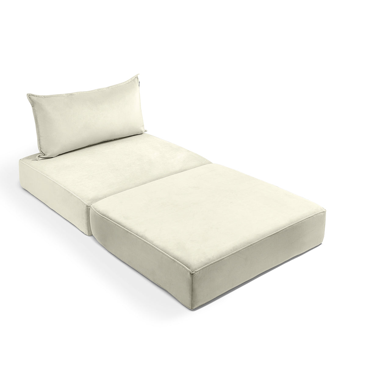 כורסא נפתחת מבד קטיפה