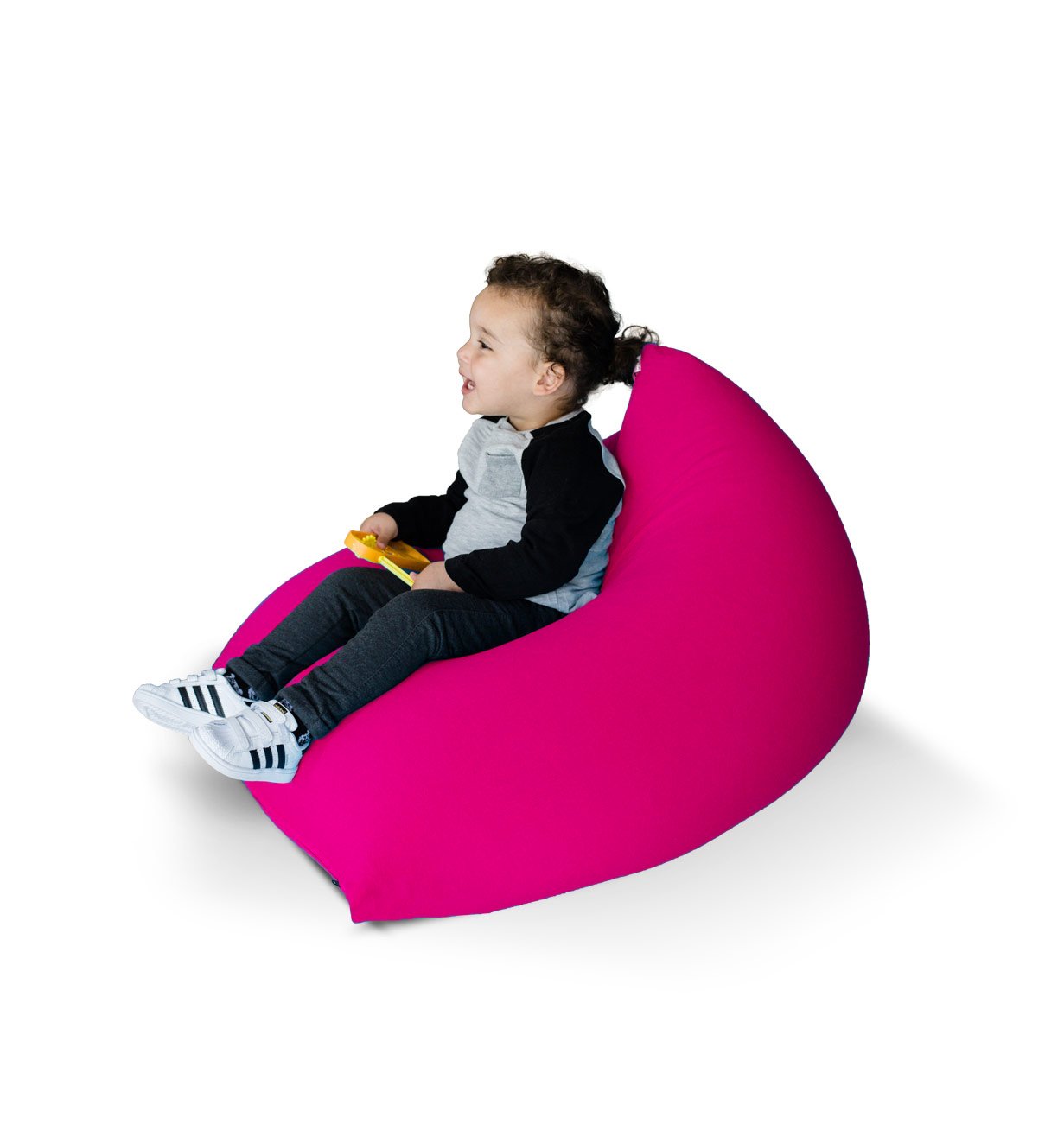 פוף שפיץ קטן לילדים צבע ורוד