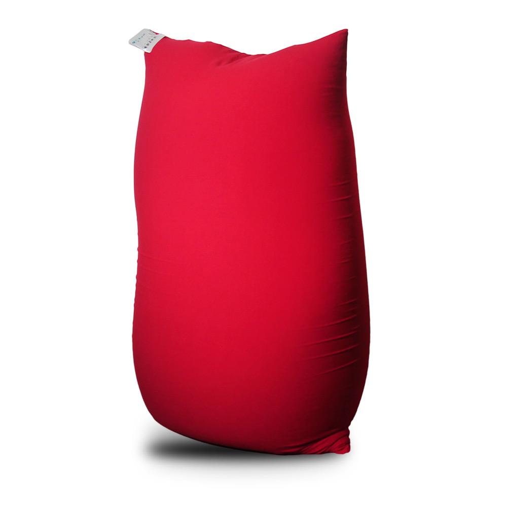 פוף ישיבה גדול אדום