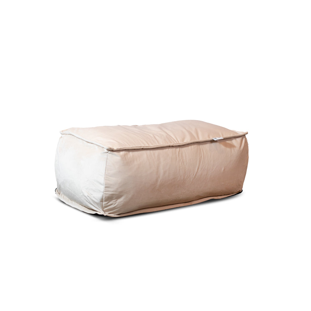 הדום מבד קטיפה לבן