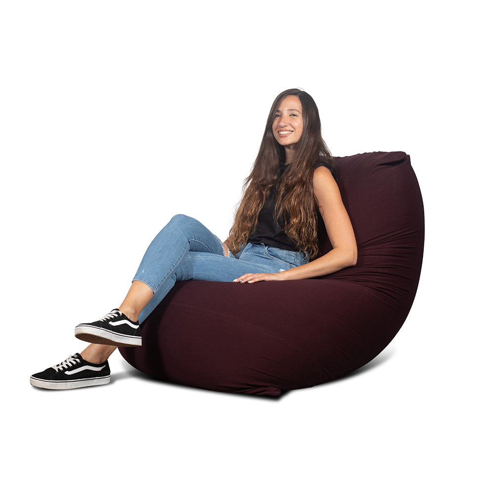 פוף גדול מלבן לישיבה