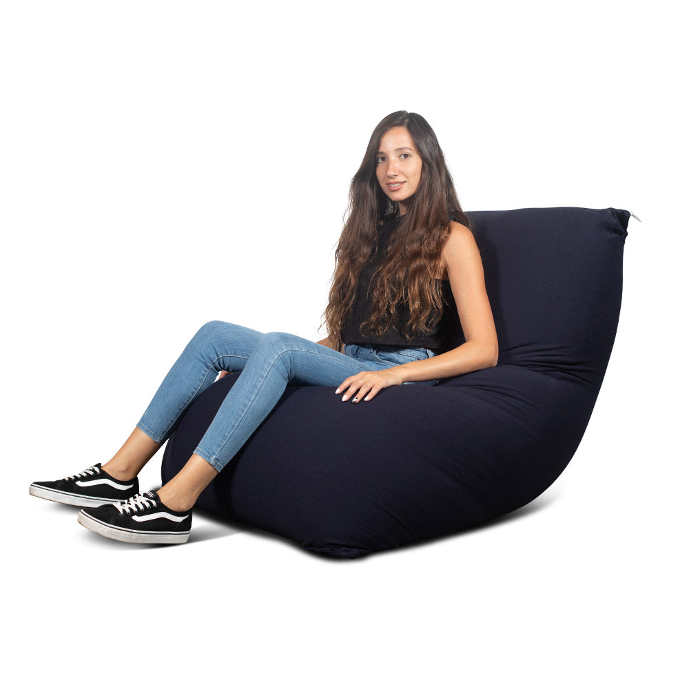 פוף גדול לישיבה נוחה