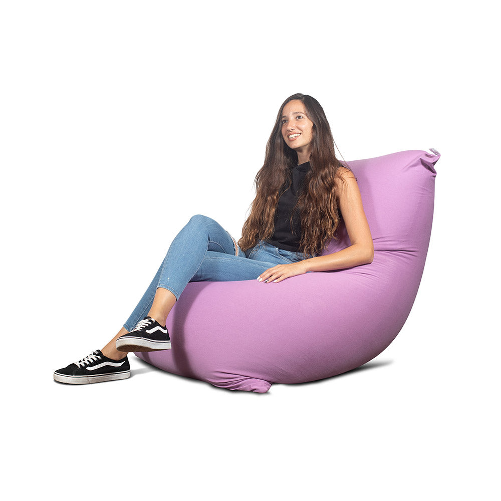 פוף ישיבה גדול סגול