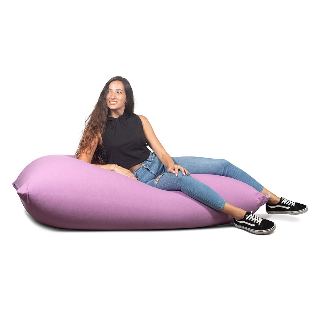 פוף שכיבה גדול סגול