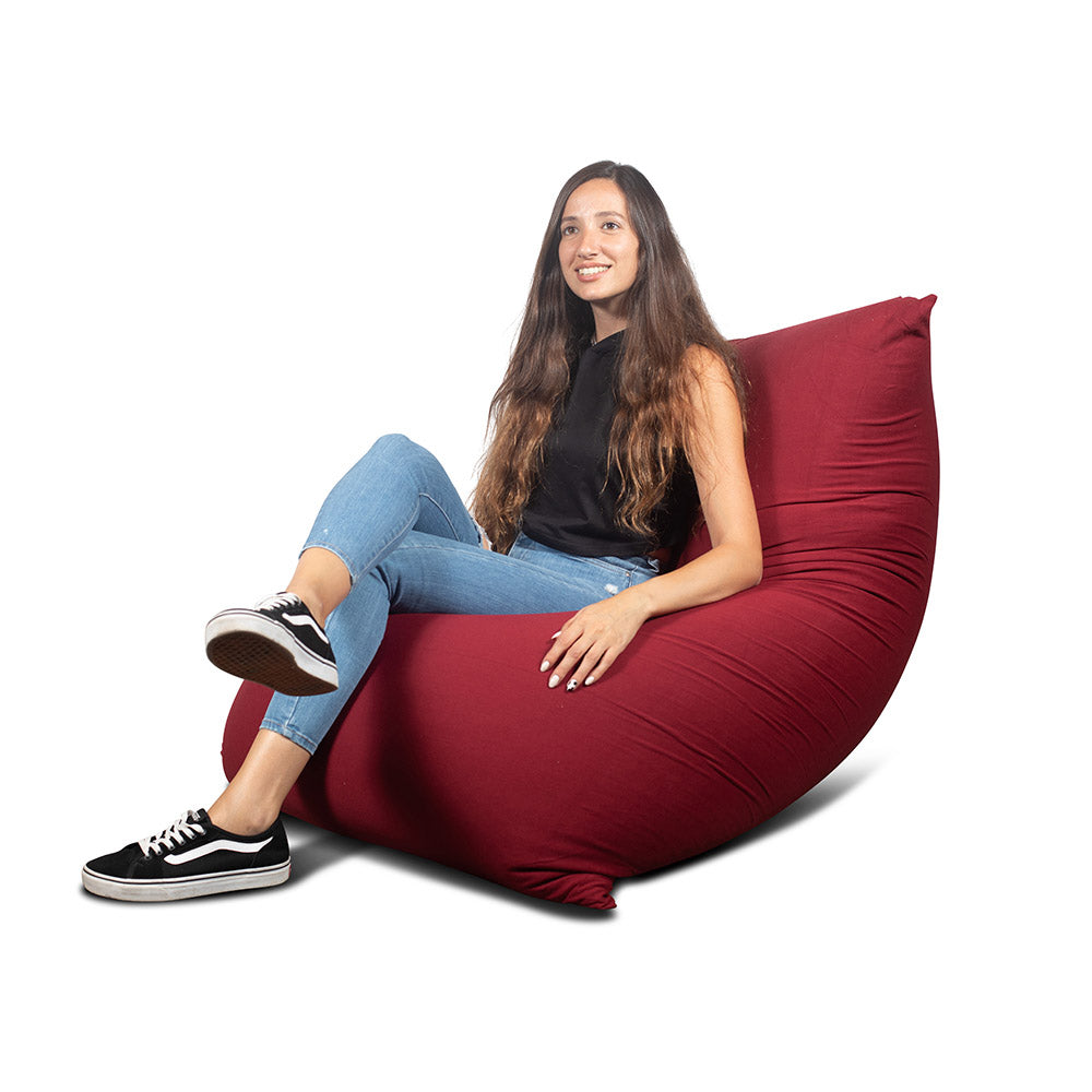 פוף גדול ככורסת טלוויזיה אישית