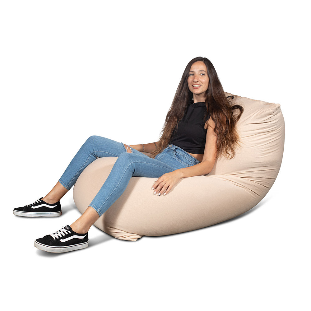 פוף גדול לישיבה נוחה