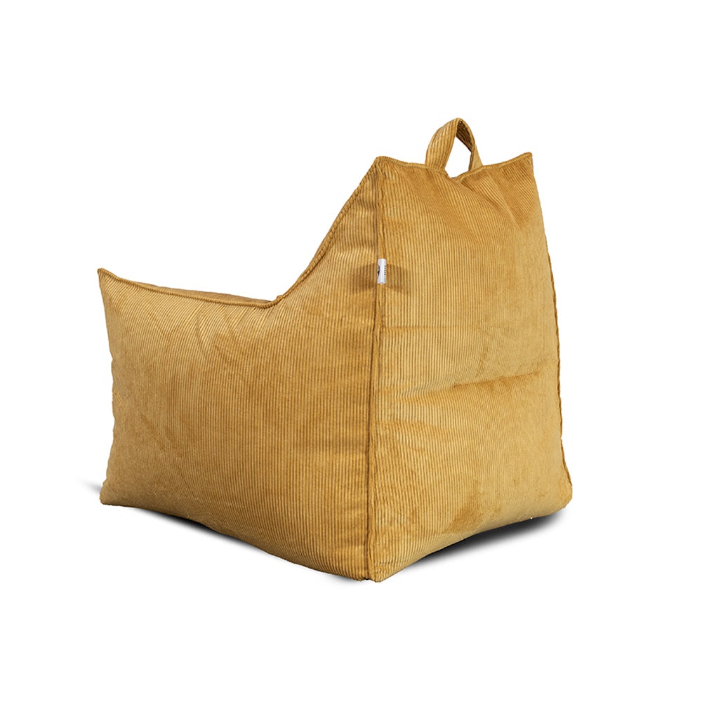 פוף כורסא צהוב לילדים