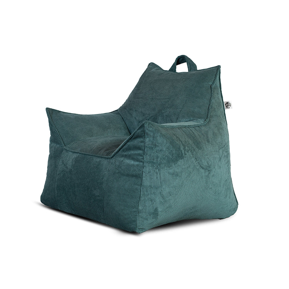 כורסת פוף לילדים בד קורדורוי