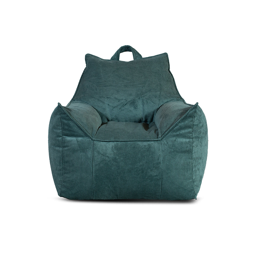 כורסת פוף לילדים ירוק