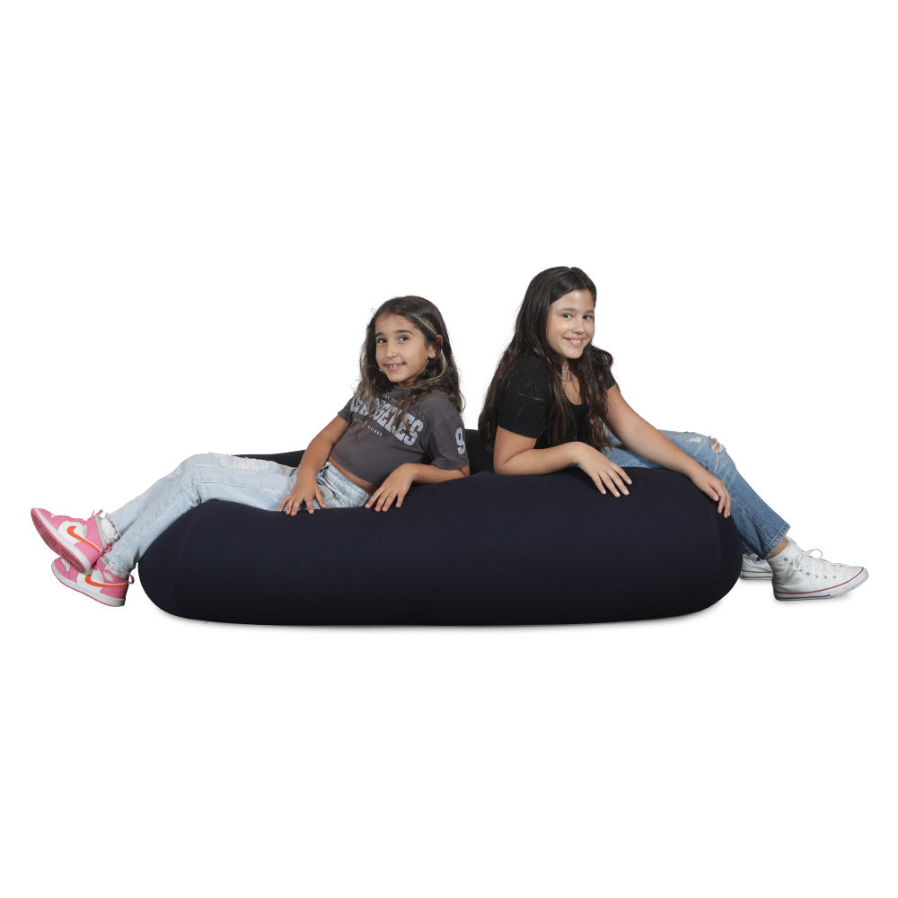 פוף קפסולה שחור