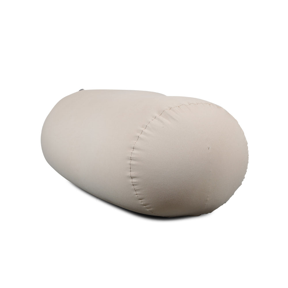 פוף קפסולה עשוי בד כותנה לבן