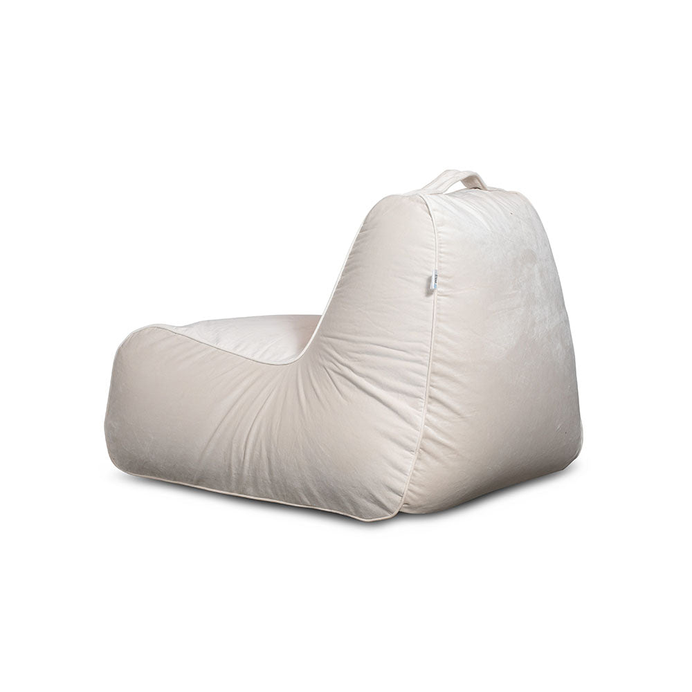 פוף כורסא מבד קטיפה של צ'יל פופים