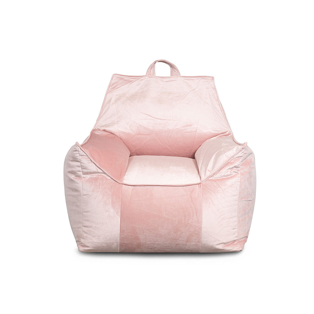 כורסת פוף קטיפה לילדים