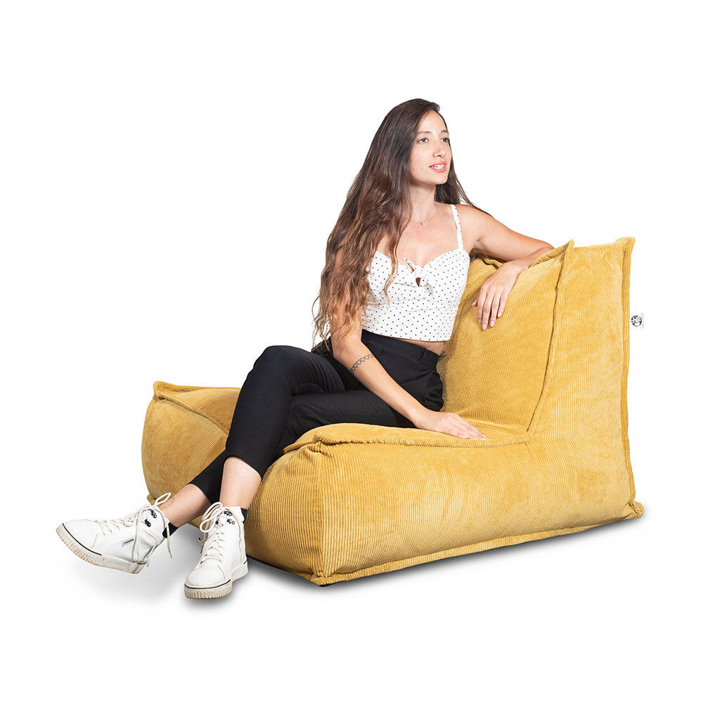 כורסת פוף קורדרוי